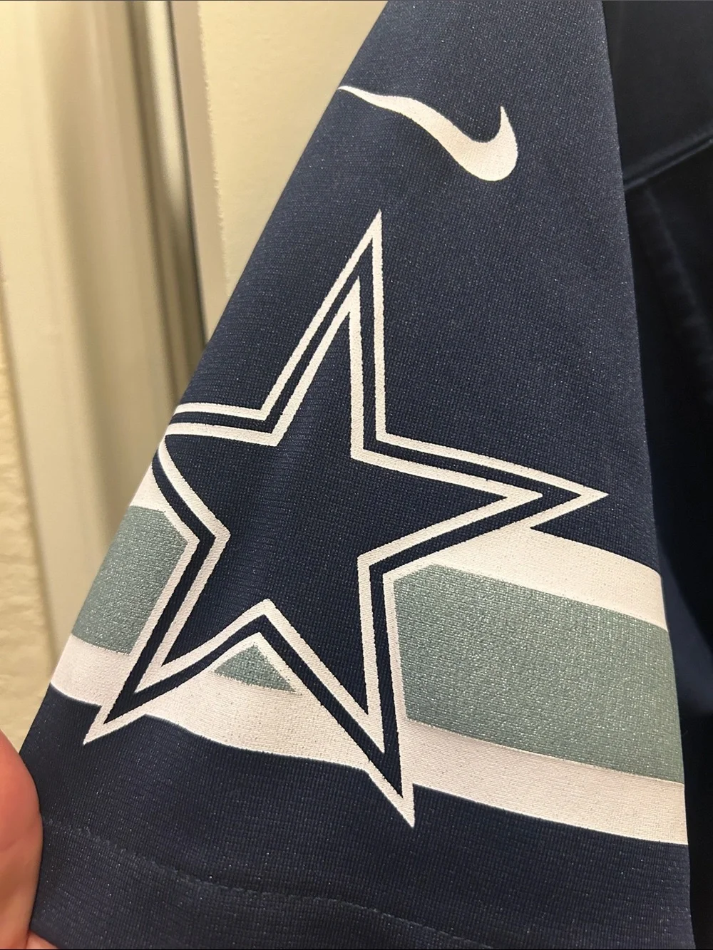 Nike Dallas Cowboys Dak Prescott  #4 On Field Blue Jersey Youth XL